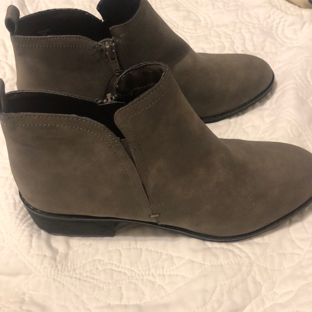 Taupe Booties